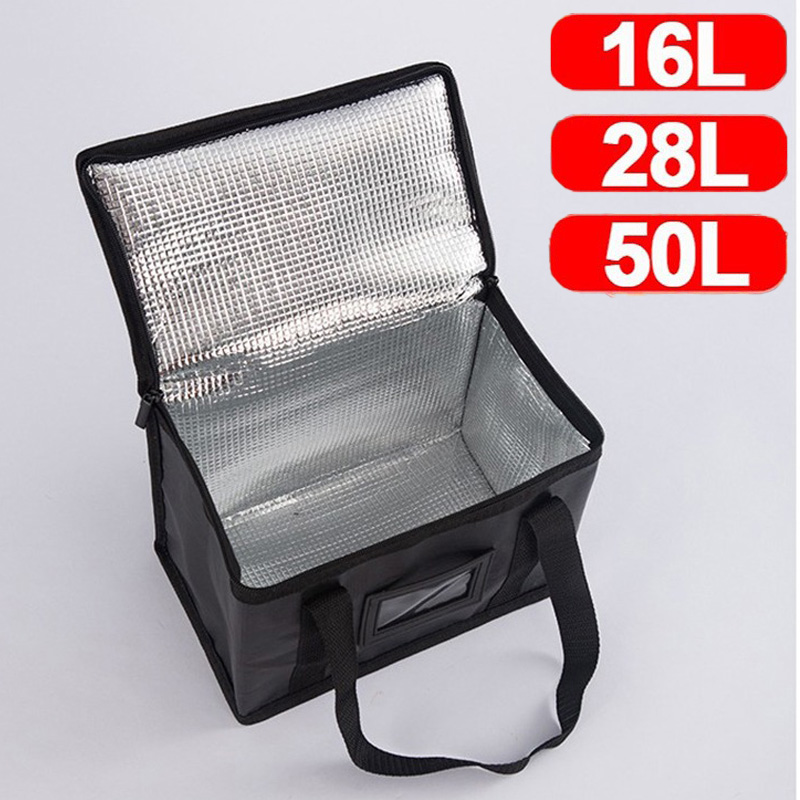 Food Storage Zipper Bags - 1개 대형 보냉 피크닉 가방, 야외