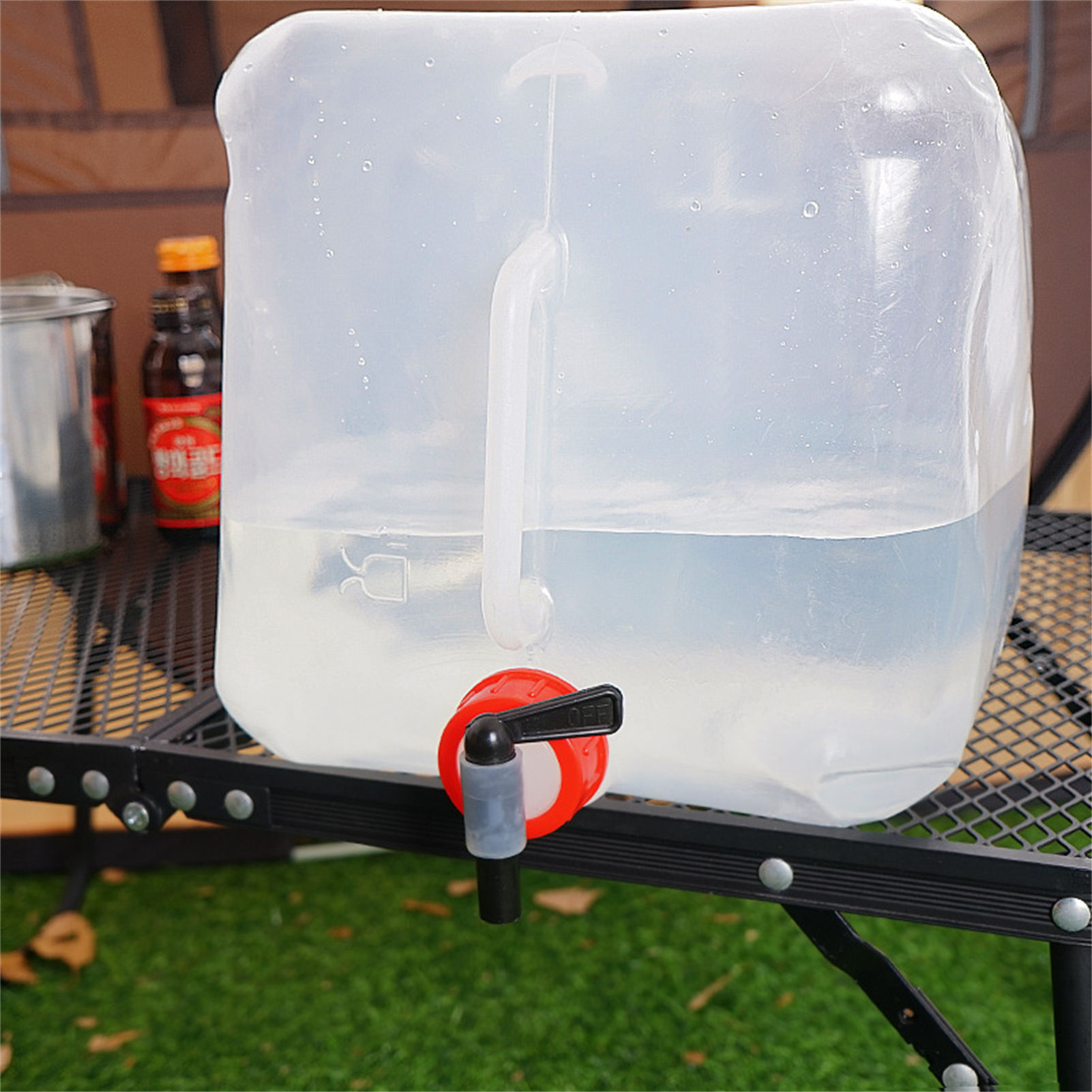 Food Storage Emergency - 10L 물통 식품 등급 접이식 저장백,