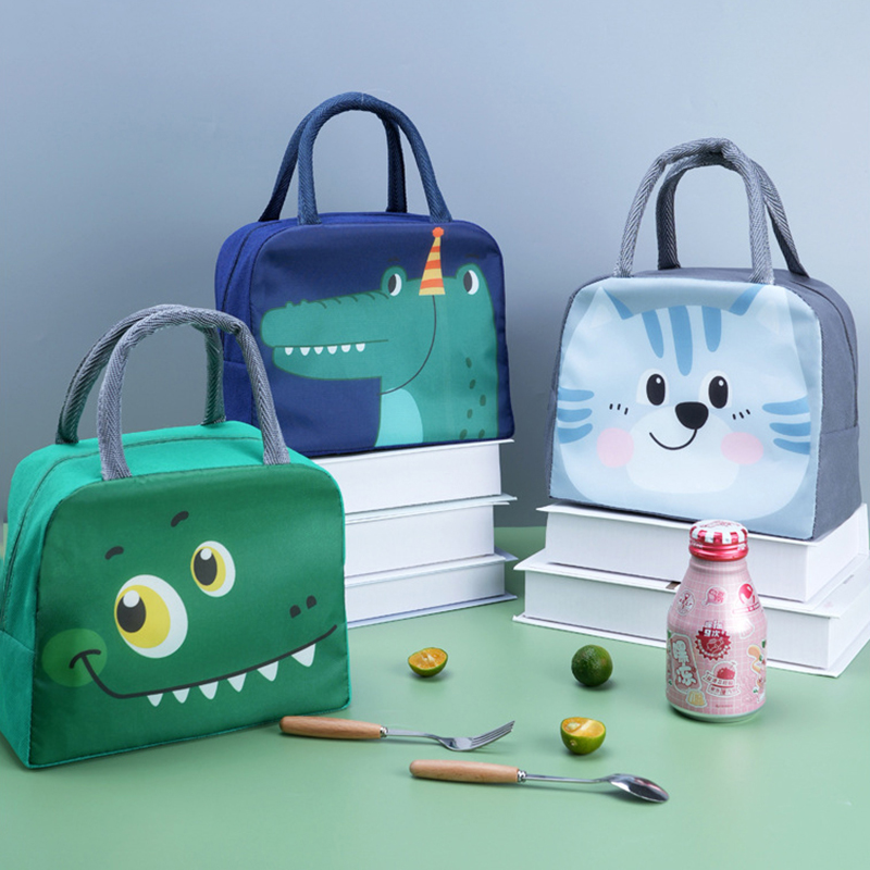 Food Storage Zipper Bags - 어린이용 귀여운 만화 신선한 쿨러 도시락