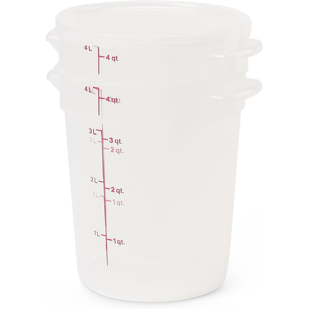4쿼트 BPA 프리 식품 보관 용기(뚜껑 포함) - 베 - Food Storage Quart Containers 리뷰 및 가격