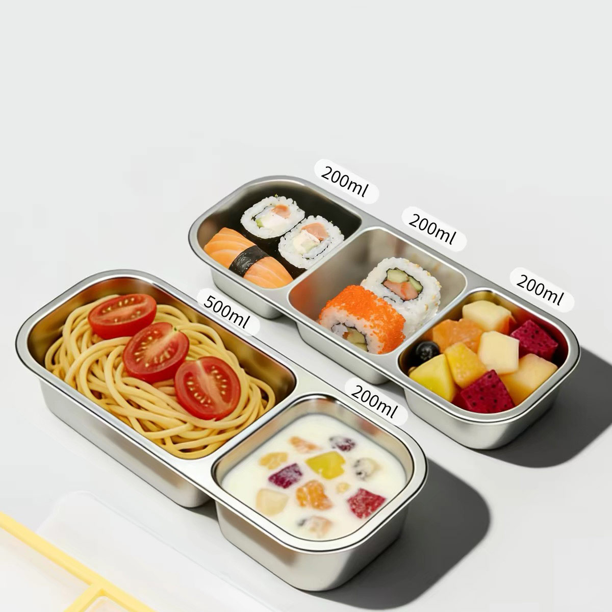 스테인리스 스틸 뚜껑 있는 식품 보관 용기, 식품 등급 - Food Storage With Colander 리뷰 및 가격
