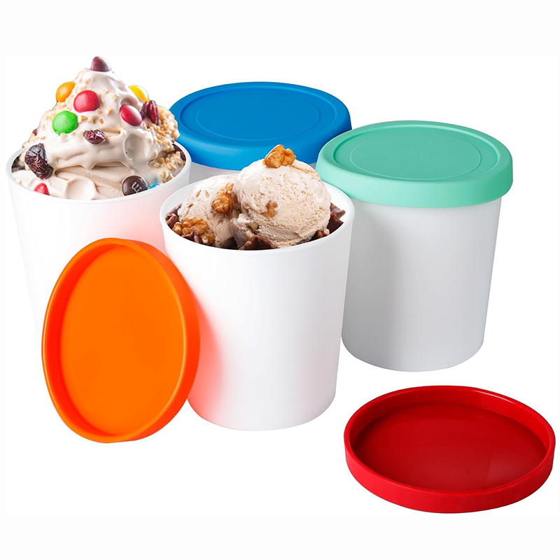 4Pcs 식품 용기, 실리콘 뚜껑이 있는 1쿼트 보관  - Food Storage Quart Containers 리뷰 및 가격