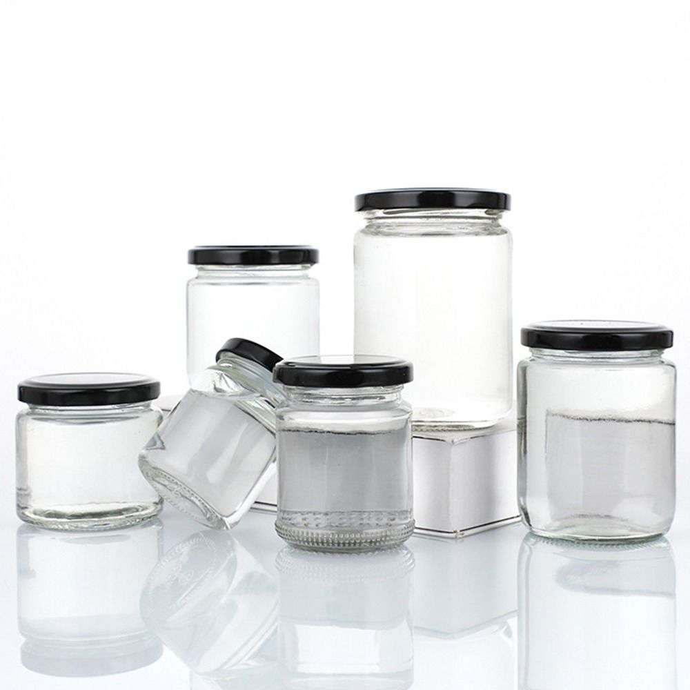 주방 원형 메이슨 항아리 식품 보관함, 블랙 밀폐 뚜껑 - Glass Meal Prep Container 리뷰 및 가격
