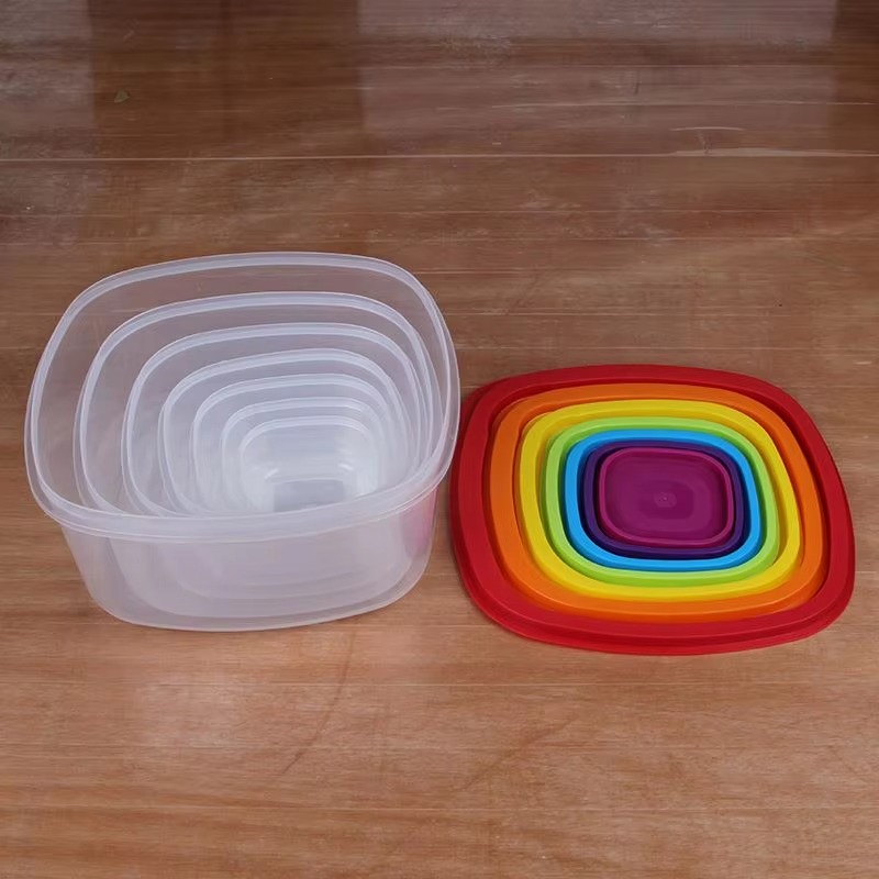 레인보우 7종 플라스틱 식품 보관 용기 - Food Storage And Containers 리뷰 및 가격