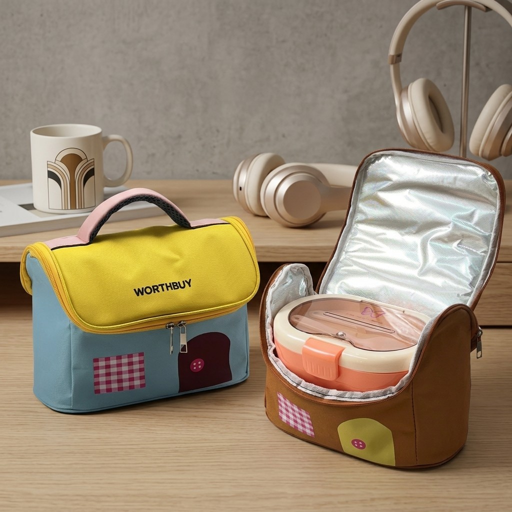 옥스포드 보온 도시락 가방, 지퍼형 대용량 식품 보관용 - Food Storage Zipper Bags 리뷰 및 가격
