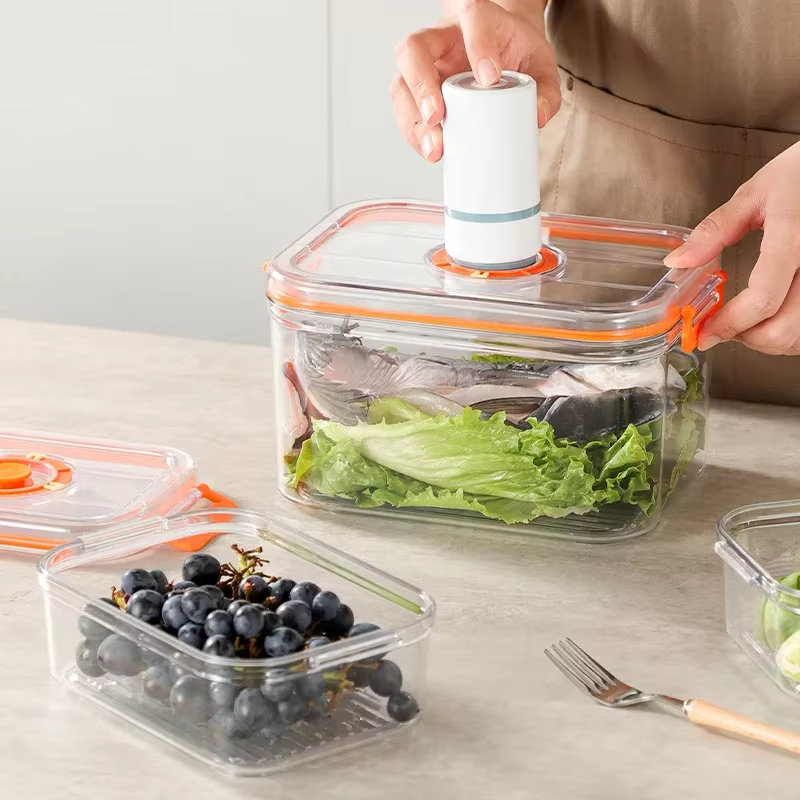 진공 신선도 유지 용기 냉장고 밀폐용기 전자레인지용 투 - Food Storage Vacuum 리뷰 및 가격
