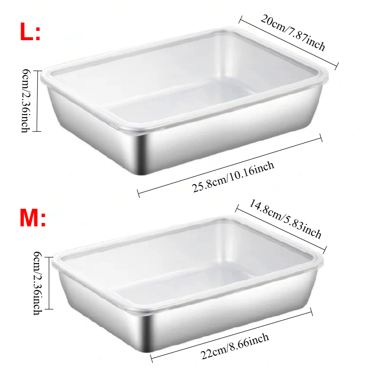 1-3개 스테인리스 스틸 식품 보관 용기, 밀폐형 BP - Food Storage In Pantry 리뷰 및 가격
