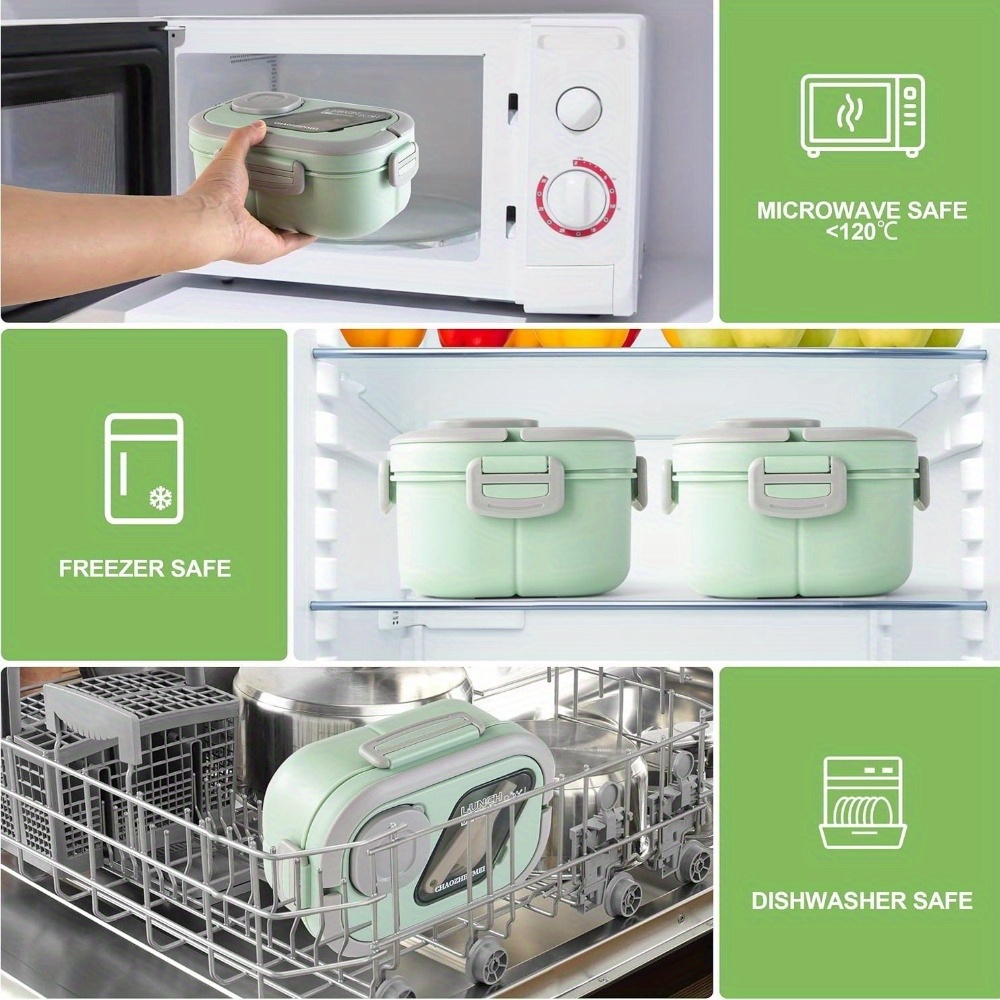 벤토 런치 박스 샐러드 컨테이너 대용량 샐러드 볼 내장 - Glass Meal Prep Container 리뷰 및 가격