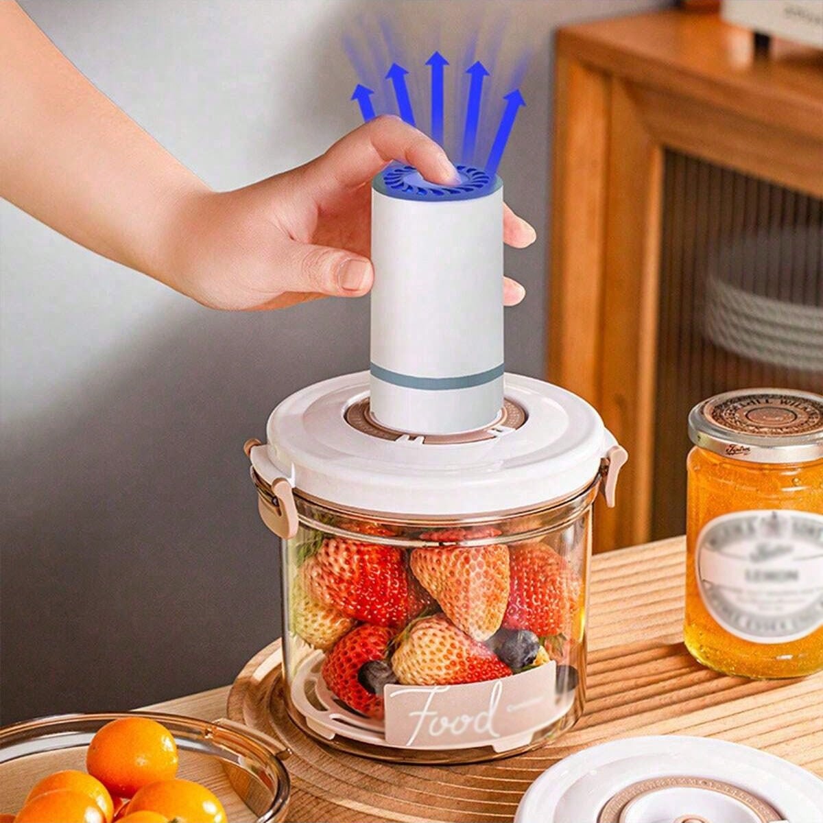 1개의 주방용 식품 등급 진공 밀봉 용기, 냉장고 진공 - Food Storage Vacuum 리뷰 및 가격