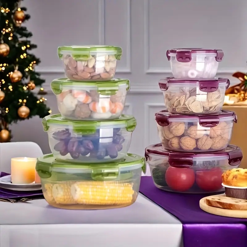 플라스틱 식품 보관 용기 4개, 도시락, 식당, 캠핑, - Food Storage Ideas 리뷰 및 가격