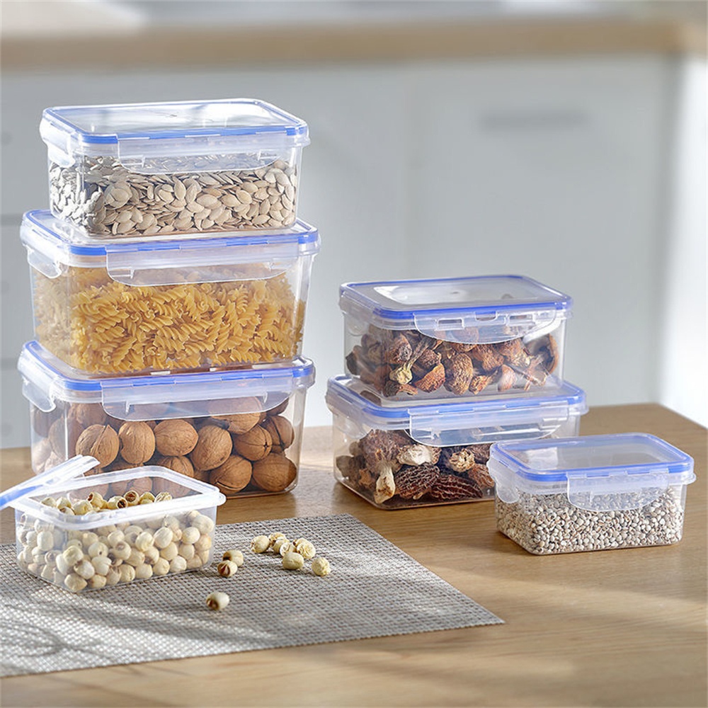 1/4팩 식품 보관 용기 투명 주방 정리함 뚜껑 포함  - Food Storage With Colander 리뷰 및 가격