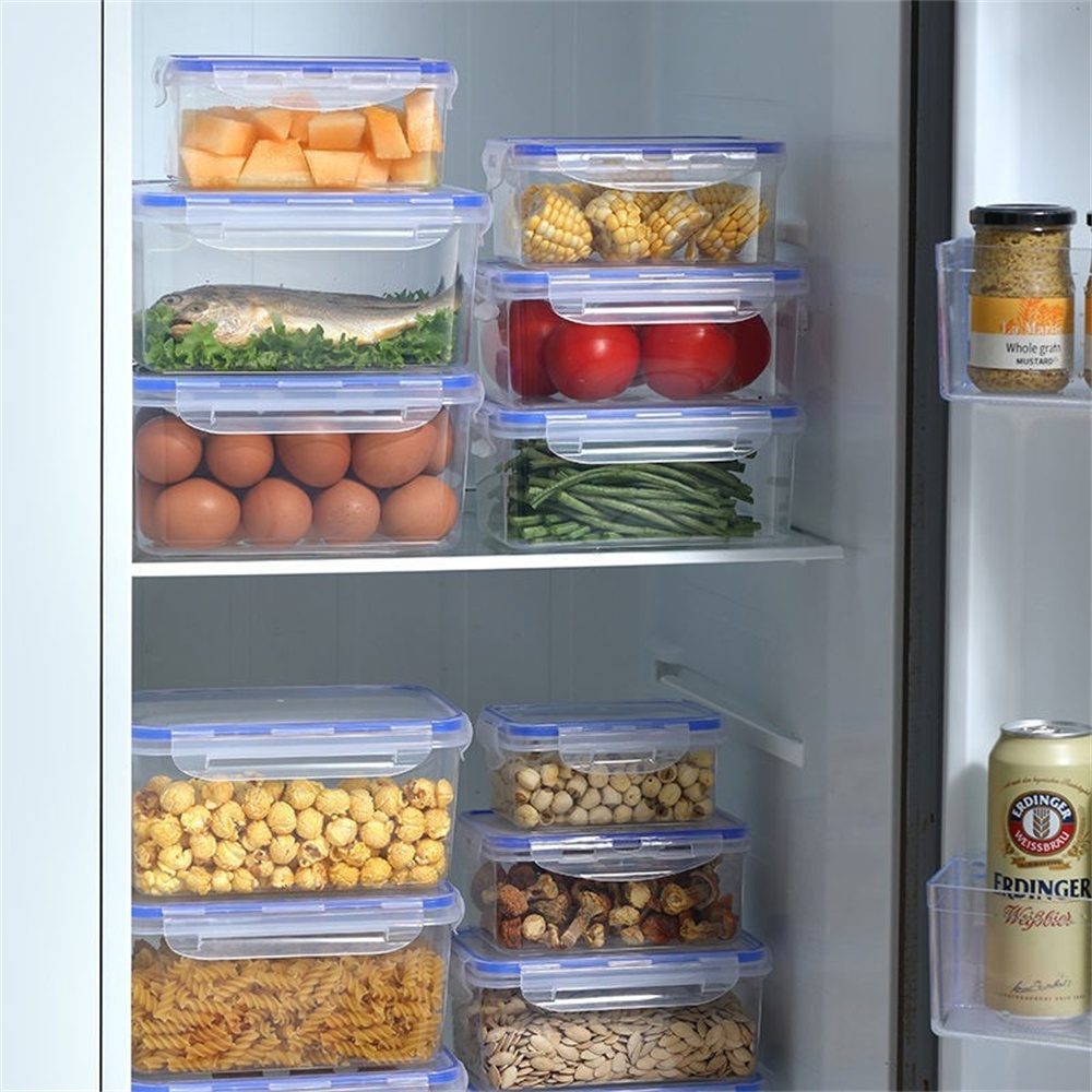1/4팩 식품 보관 용기 투명 주방 정리함 뚜껑 포함  - Food Storage With Colander 리뷰 및 가격