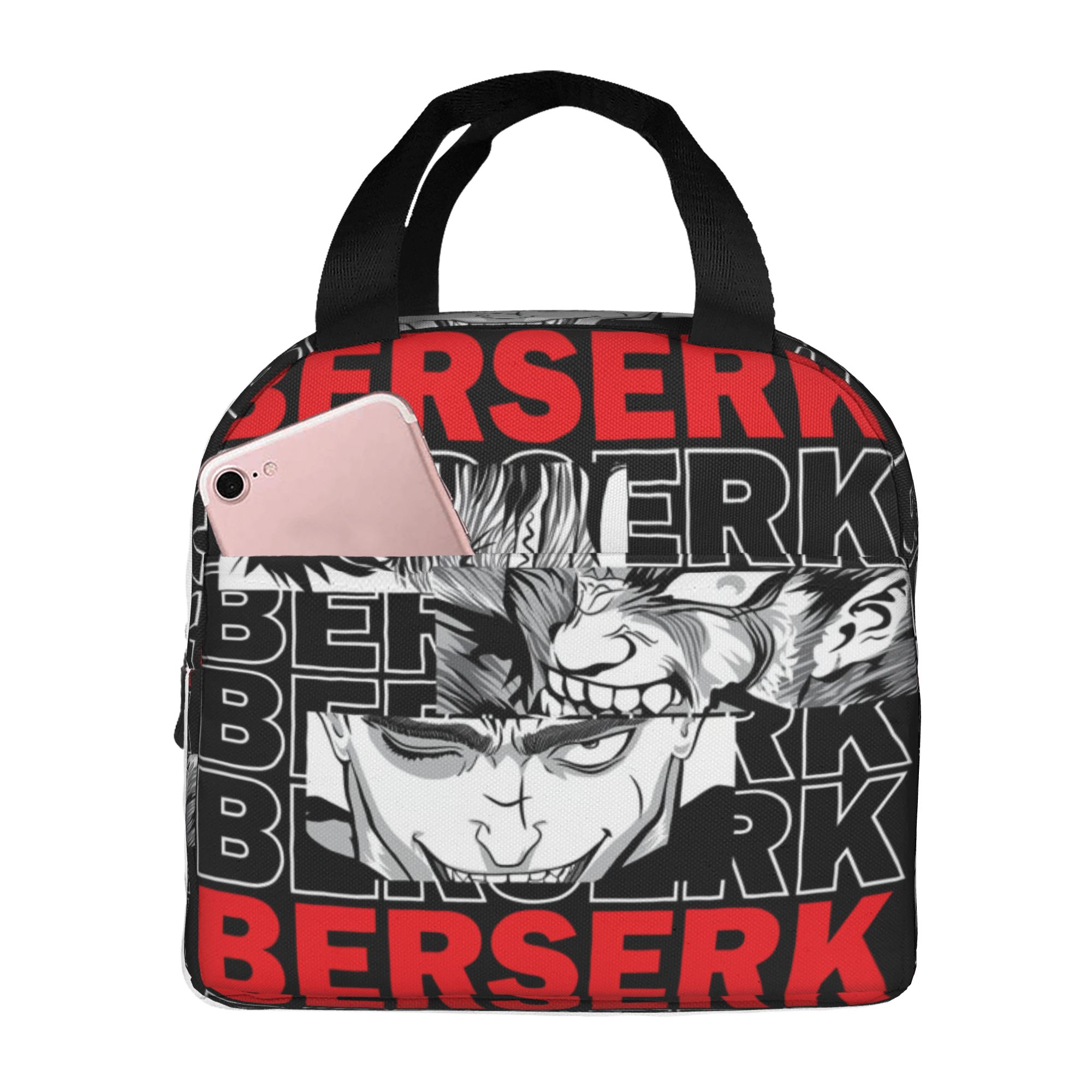 B-Berserks 열 절연 도시락 가방 브랜드 인쇄된 - Food Storage Ideas 리뷰 및 가격