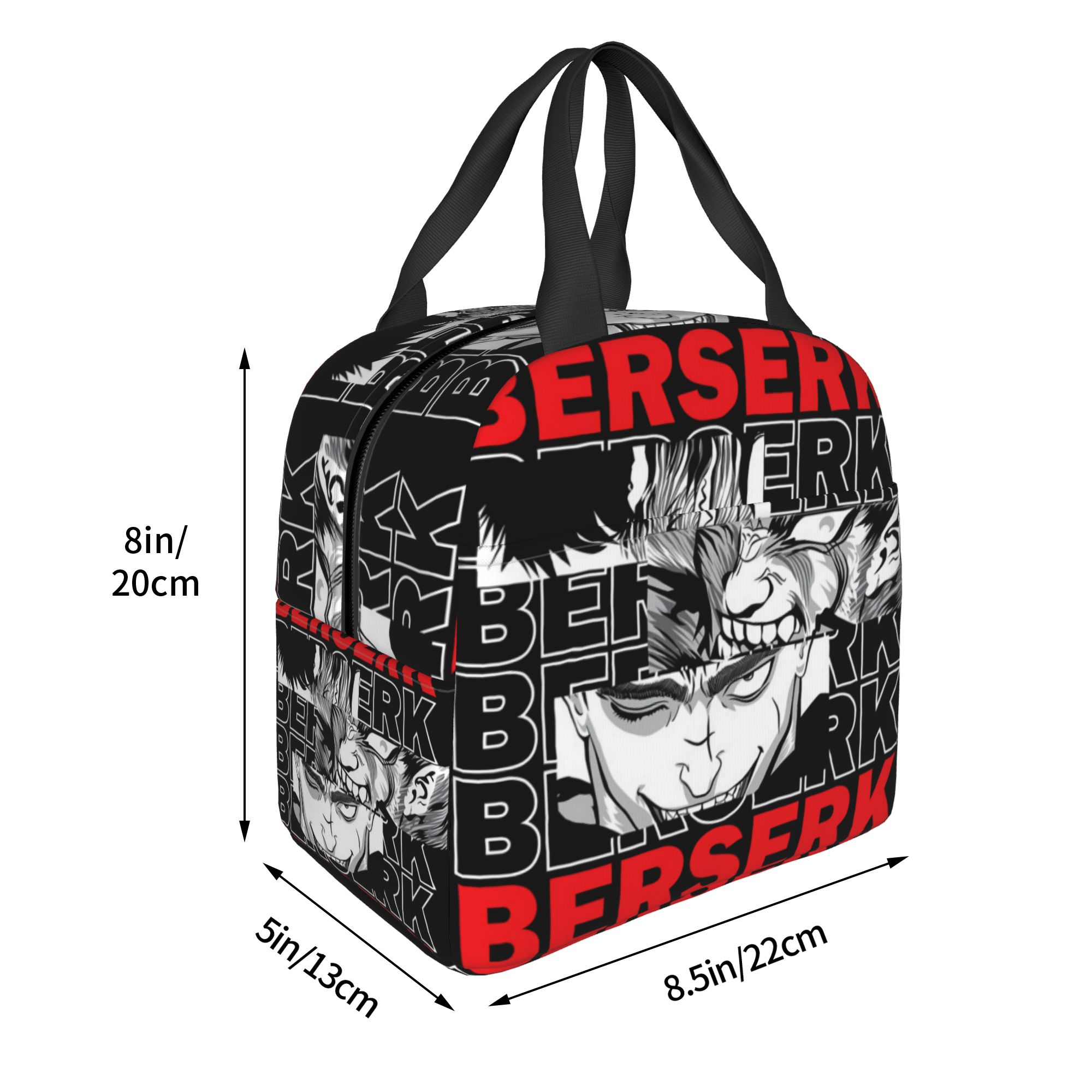 B-Berserks 열 절연 도시락 가방 브랜드 인쇄된 - Food Storage Ideas 리뷰 및 가격