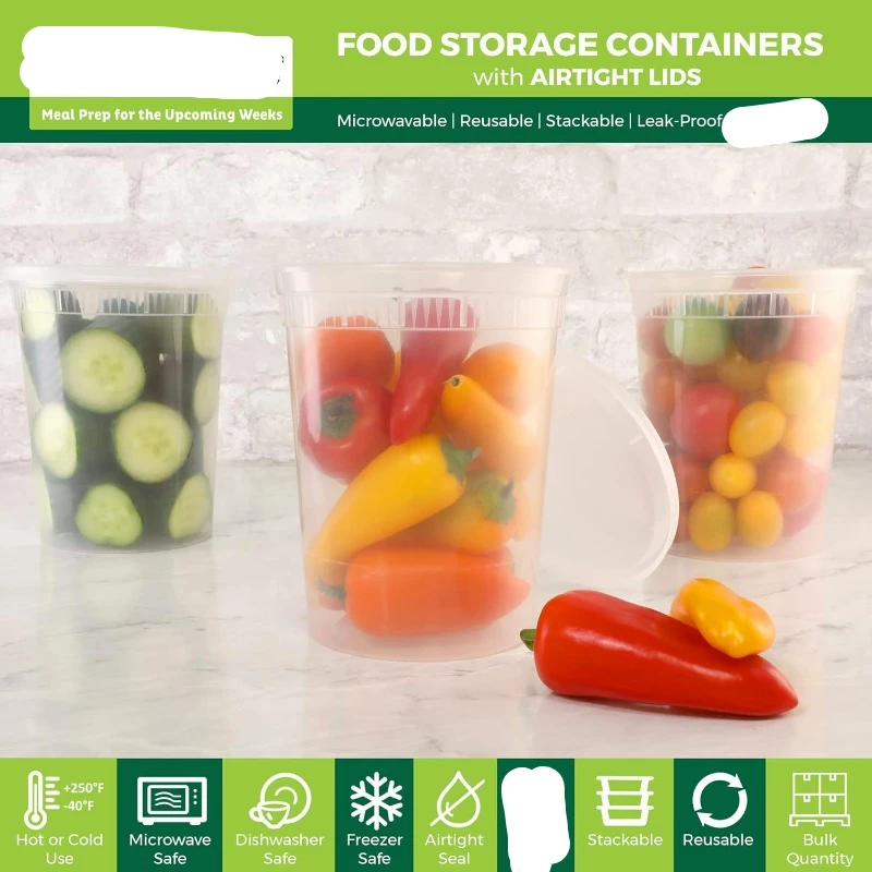 뚜껑 포함 플라스틱 델리 용기, 슬라임, 수프, 식사  - Food Storage Ideas 리뷰 및 가격