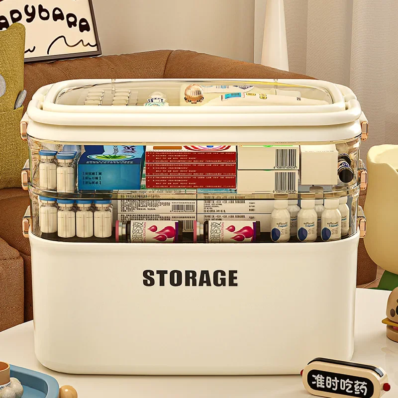 대용량 가족용 의약품 정리 보관함 다기능 구급 상자 약 - Food Storage Emergency 리뷰 및 가격