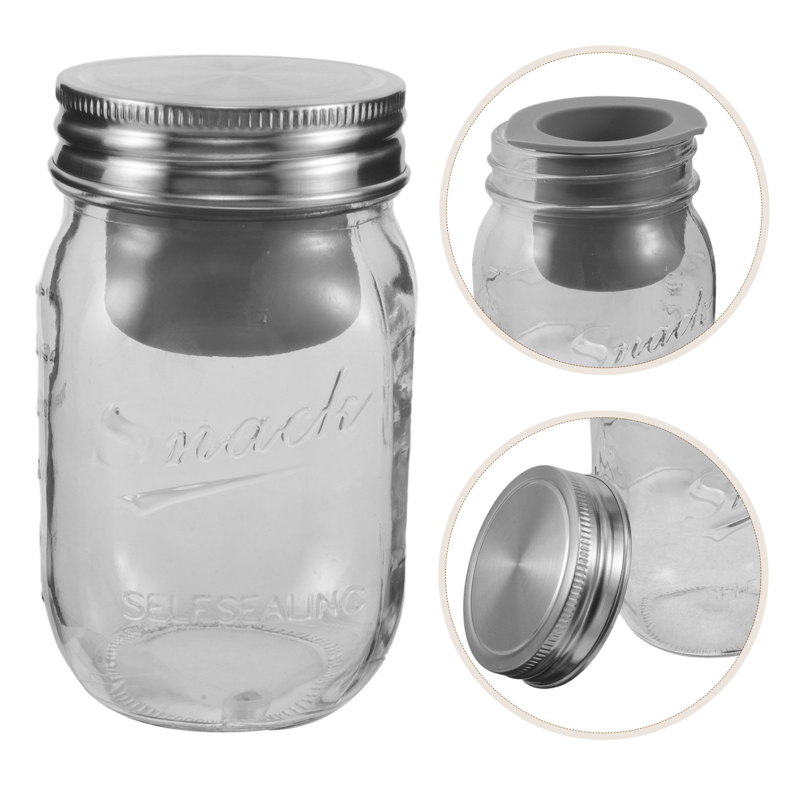 밀폐형 유리 샐러드 용기, 16온스, 둥근 모양, 점심 - Glass Meal Prep Container 리뷰 및 가격