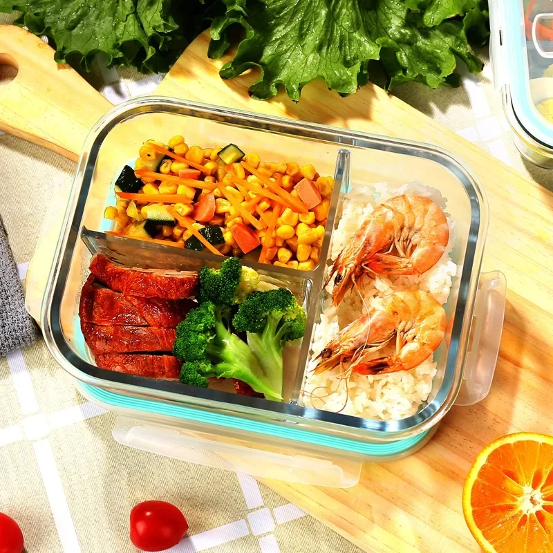 고온에 강한 내열 유리 소재의 밀폐형 보온 용기, 전자 - Glass Meal Prep Container 리뷰 및 가격