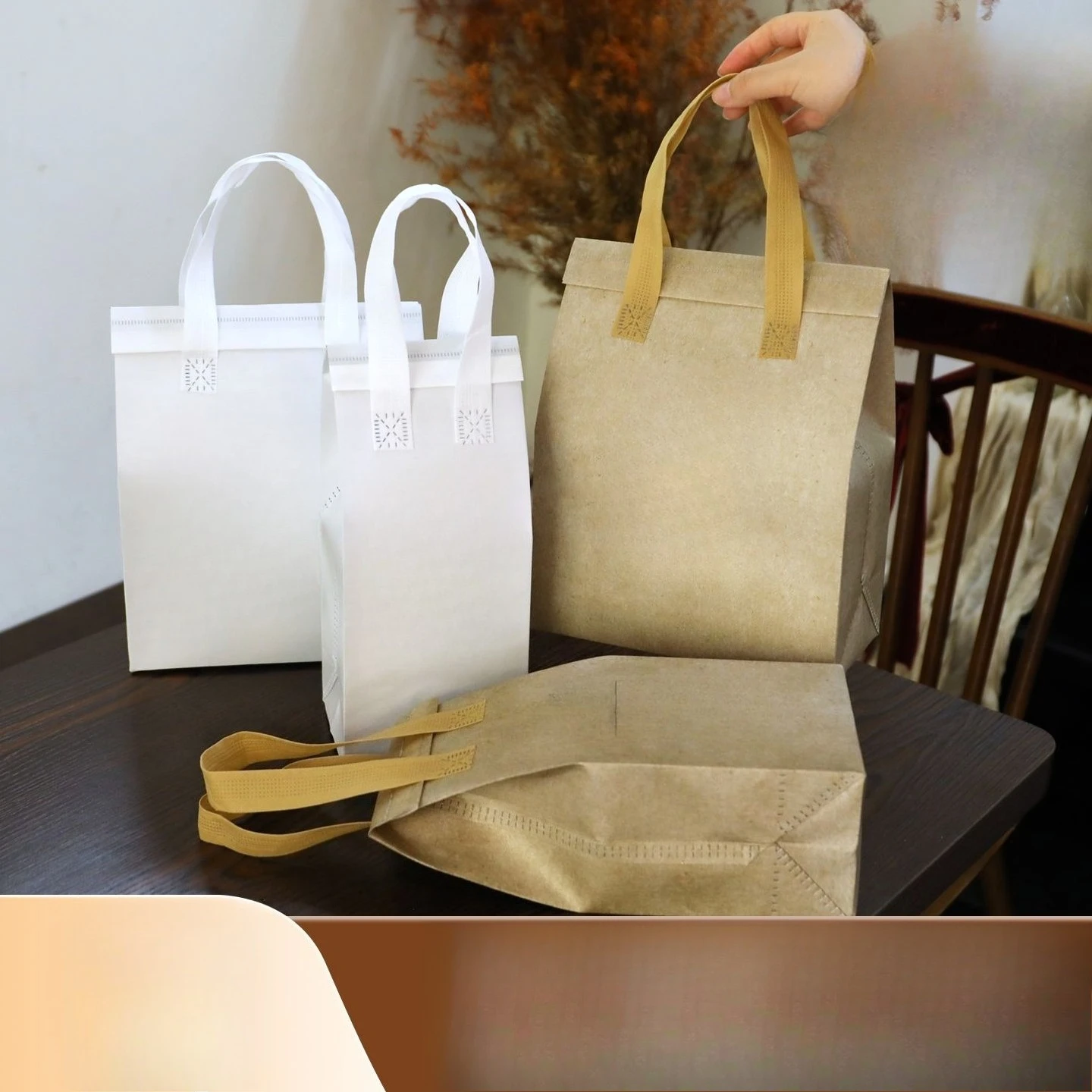 50개입 비부직 단열 토트백 휴대용 식음료 디저트 베이 - Food Storage To Keep Warm 리뷰 및 가격