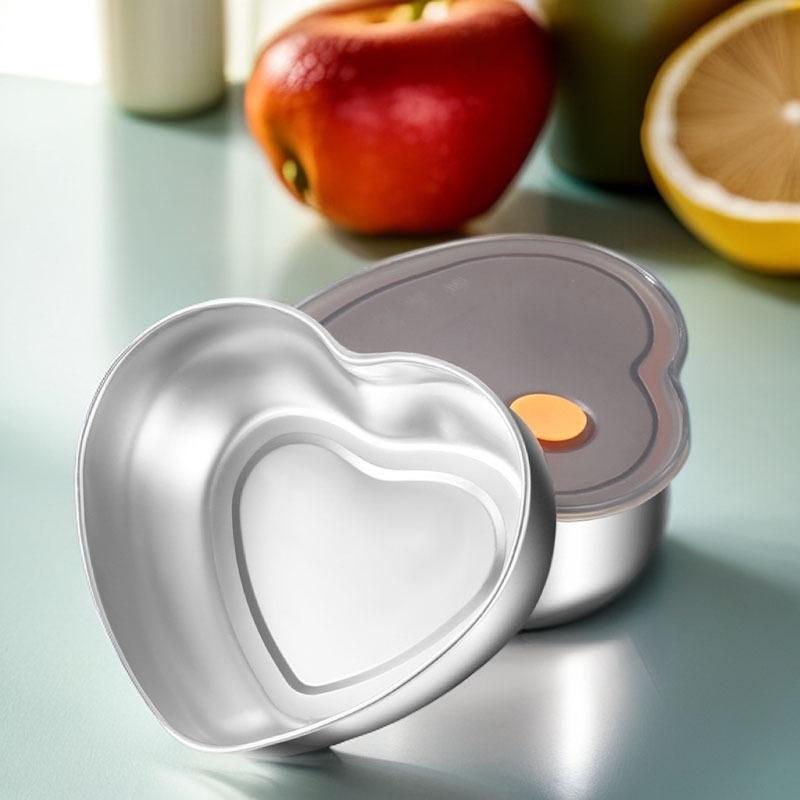 사랑 모양의 뚜껑이 있는 주방 식품 보관함 410 스테 - Food Storage Containers Xl 리뷰 및 가격