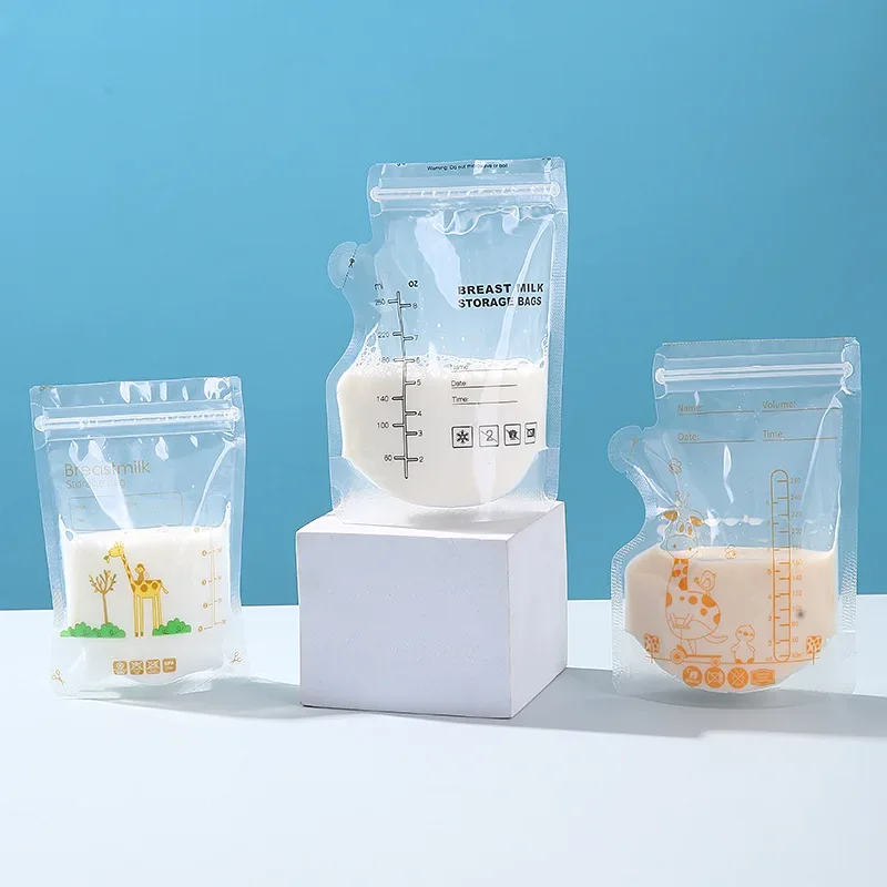 30개 두꺼운 PE 만화 캐릭터 모유 저장팩 XL 용량 - Food Storage Bags Xl 리뷰 및 가격