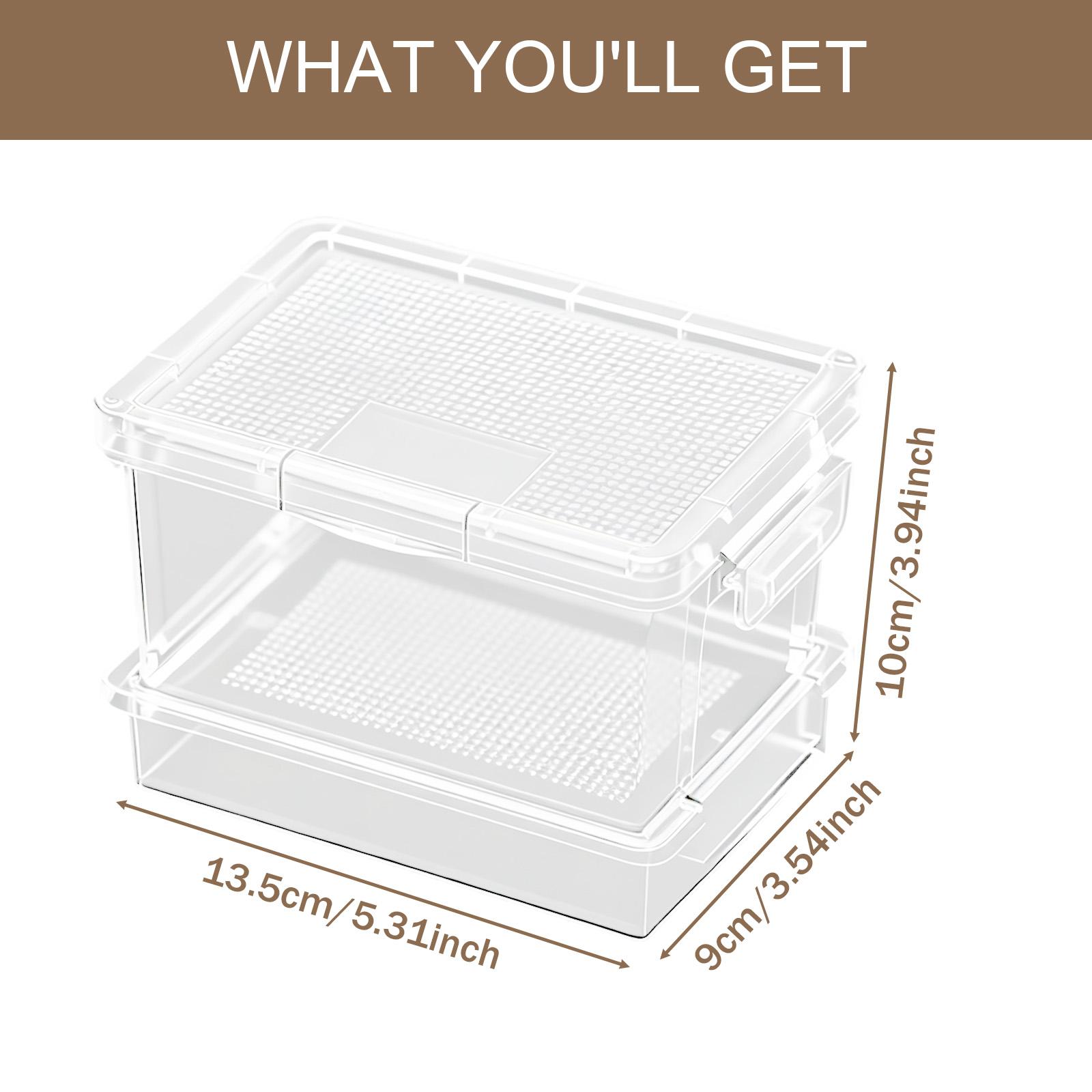 플라스틱 거북이 사료통, 파충류 사육 상자, 소형 동물 - Food Storage Box 리뷰 및 가격