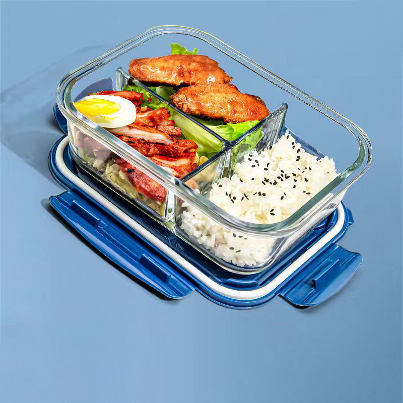 새로운 스타일 도시락 상자 유리 1050ml 전자 레인 - Glass Meal Prep Container 리뷰 및 가격