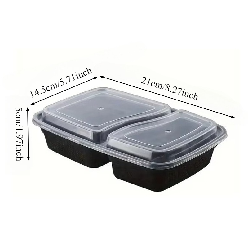 10 세트 뚜껑이 있는 일회용 식품 상자 전자레인지 식 - Food Storage With Colander 리뷰 및 가격