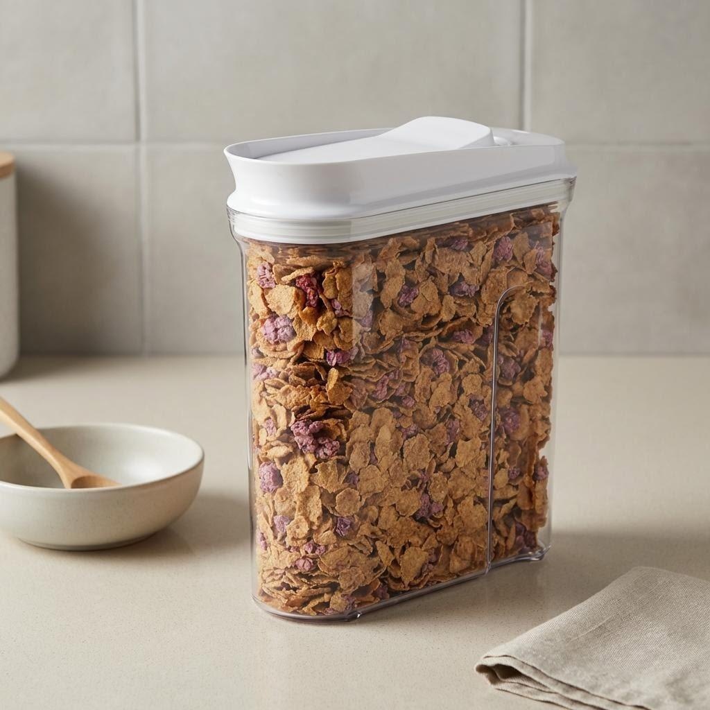 밀폐 식품 보관 용기, 투명 플라스틱 에어타이트 주방  - Food Storage In Pantry 리뷰 및 가격